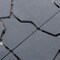 Gray Garden Path Track Interlocking Stone Look Design Pathway Tile Floor Paver, Pack of 4
